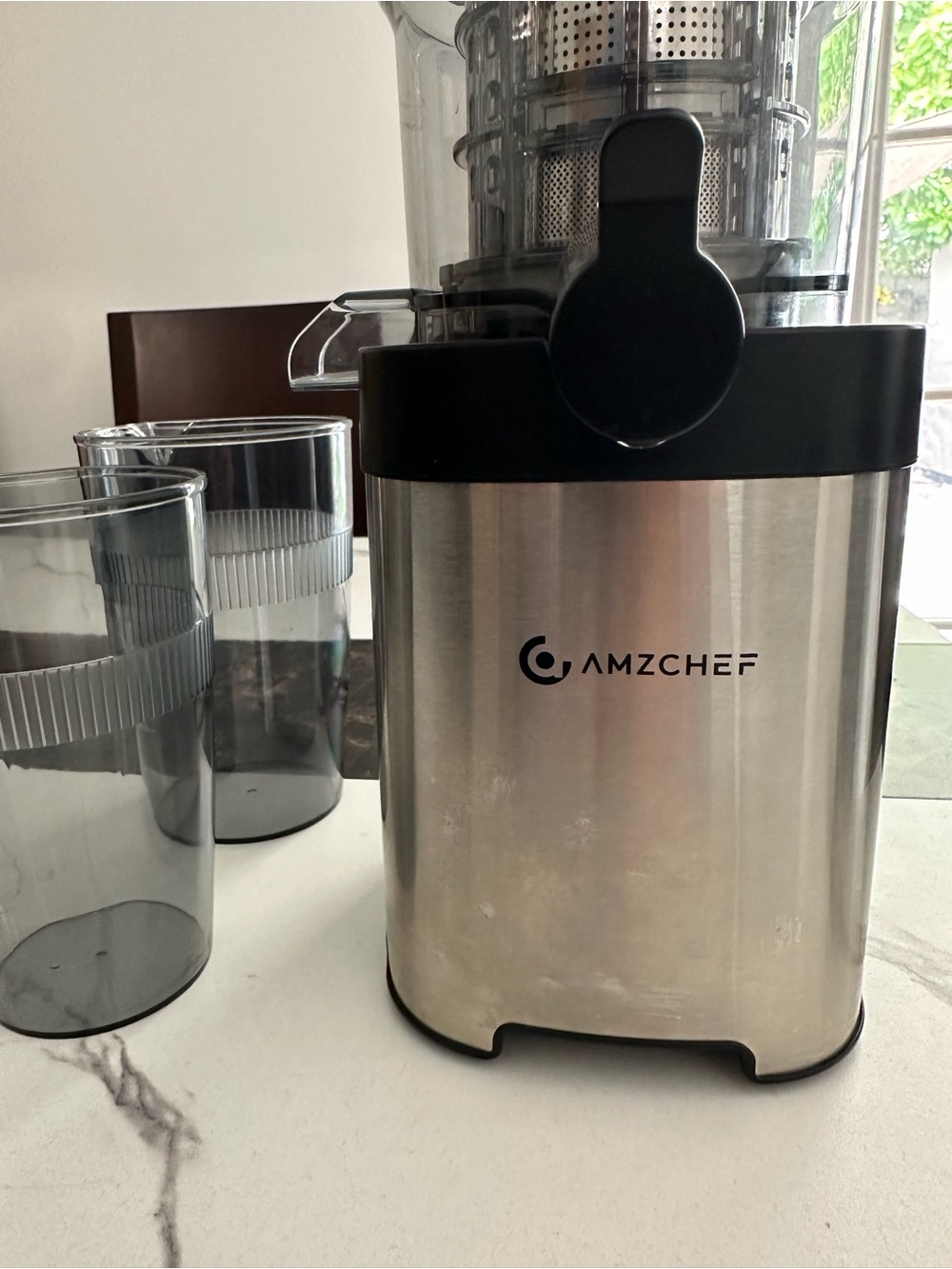 AMZCHEF ZM1902 Vertical Cold Press Juicer - Picture 5 of 15